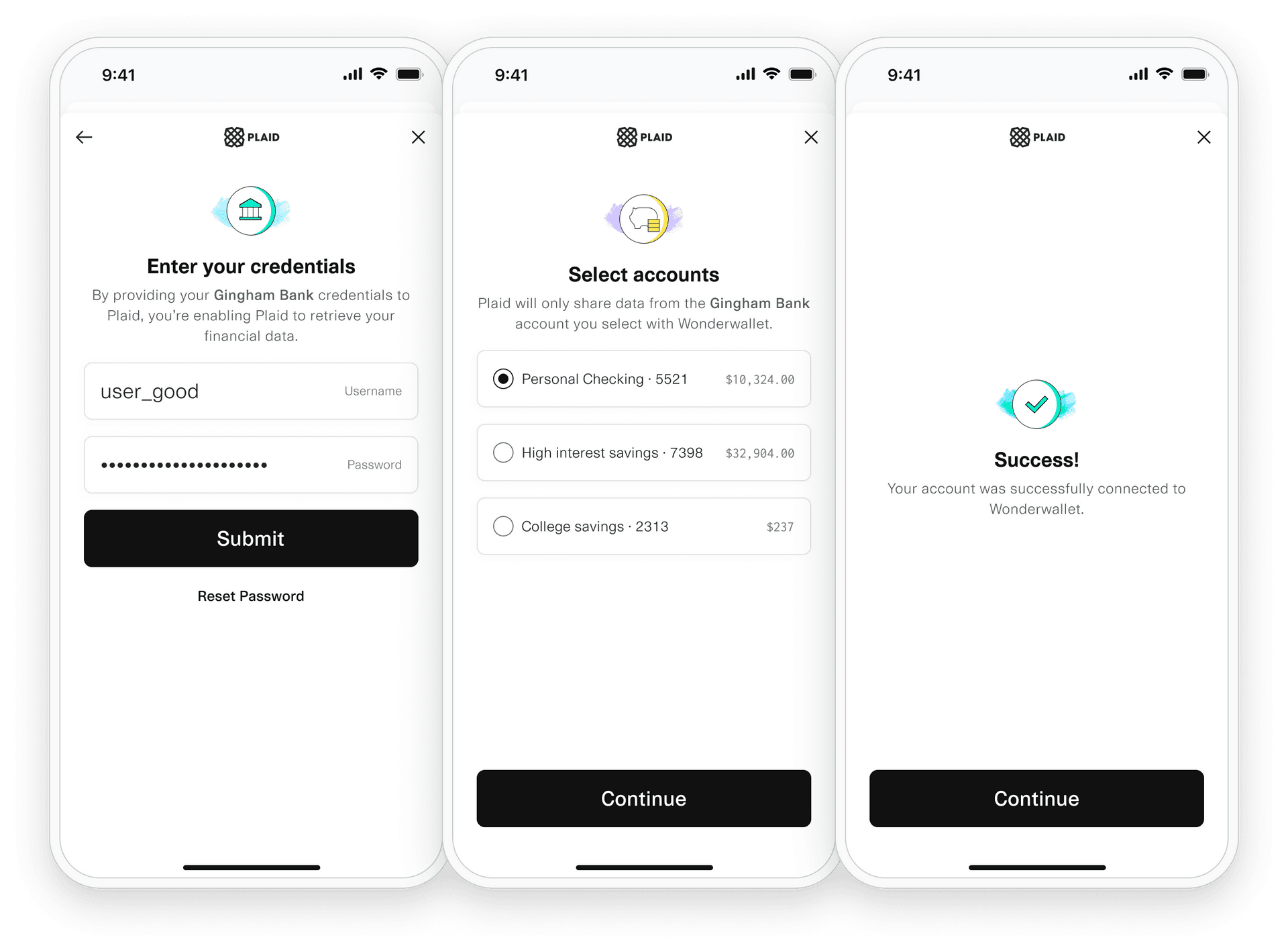 Instant Auth Link flow