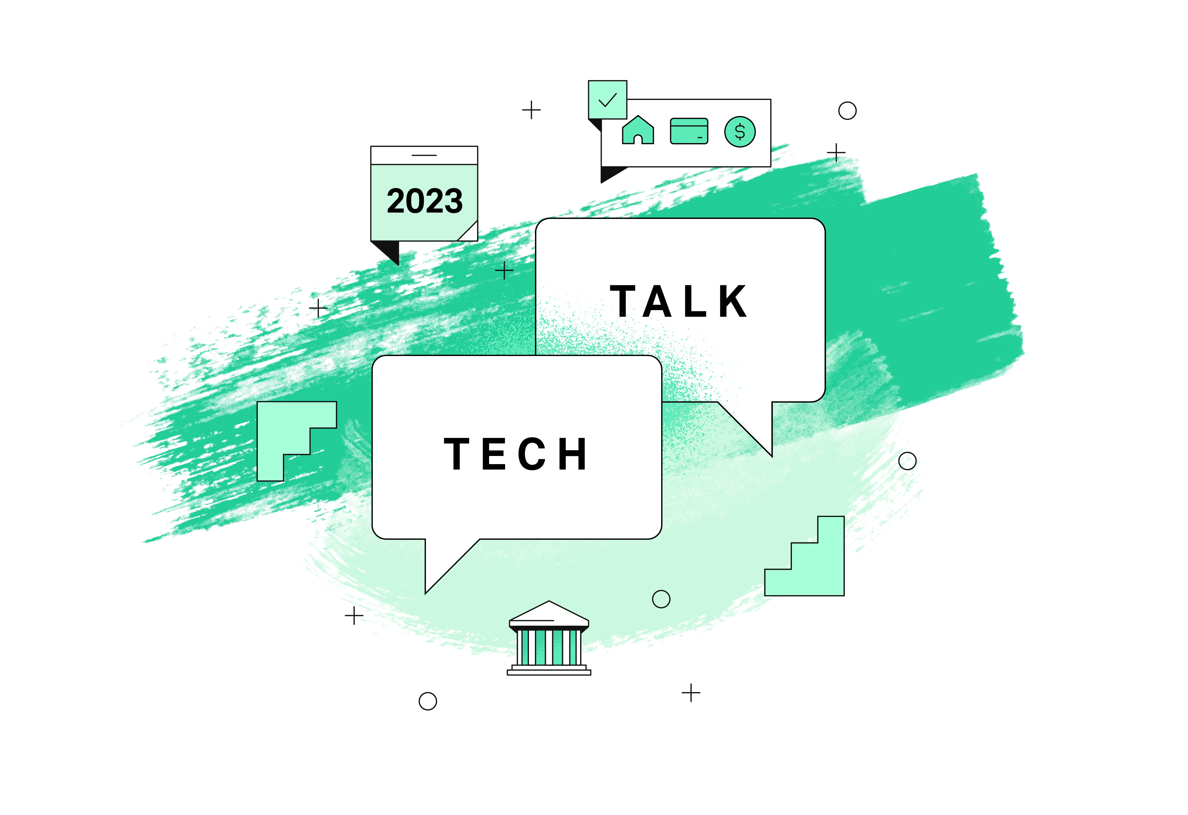Fintech Predictions Tech Talk Hero image transparent