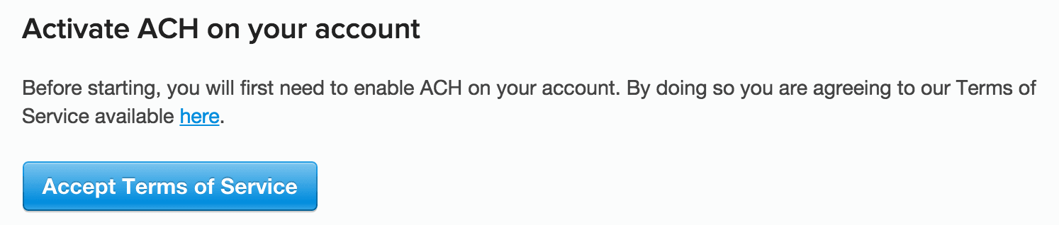 Integrations page showing Stripe with an OFF status icon